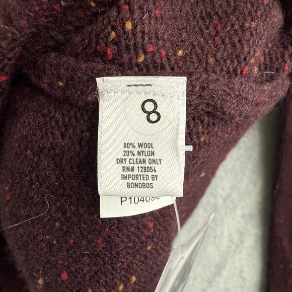 Bonobos Cardigan Sweater Mens 2XL Night Finch Shawl Collar Wool Speckled Knit - Picture 7 of 11